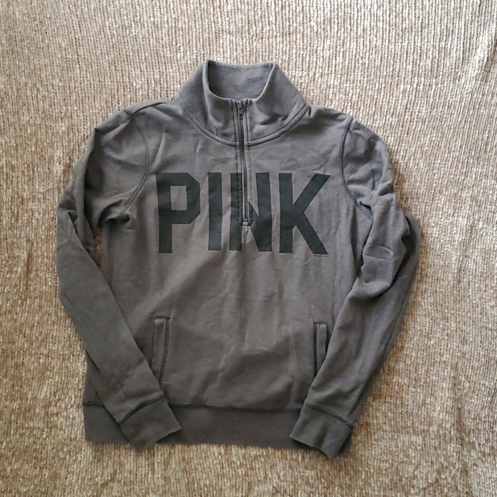 PINK Victoria's Secret Half Zip Sweatshirt